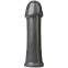 Дилдо American Bombshell B-10 Torpedo, серый 25,5 см