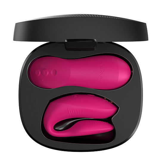 Вибратор для пар We-Vibe Chorus Pro, розовый, арт. SNSP1SG3
