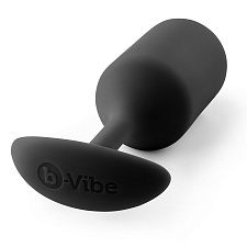Профессиональная анальная втулка B-vibe Snug Plug 3, черная