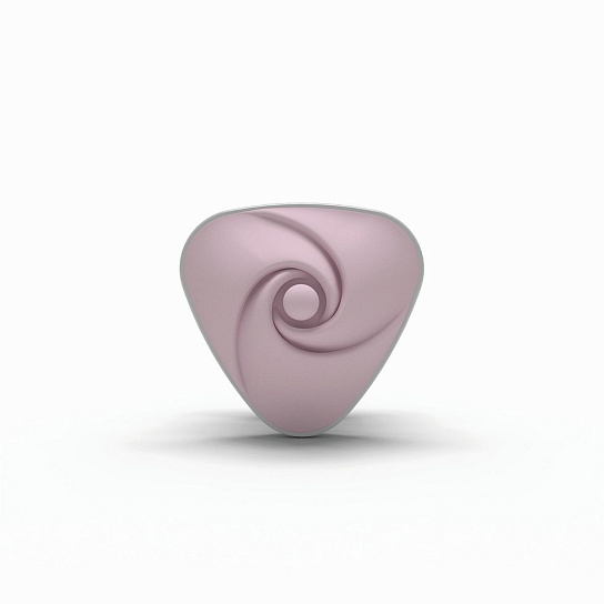 Компактный вибромассажер Mystim Heart's Desire, розовый