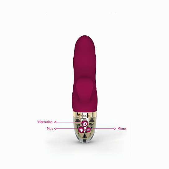 Вибратор-кролик Mystim Hop Hop Bob, фуксия