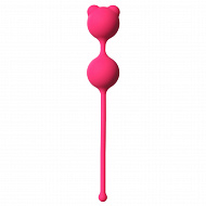 Вагинальные шарики Foxy для массажа интимных мышц, розовые