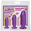 Набор из трех анальных стимуляторов Anal Trainer Kit, фиолетовый