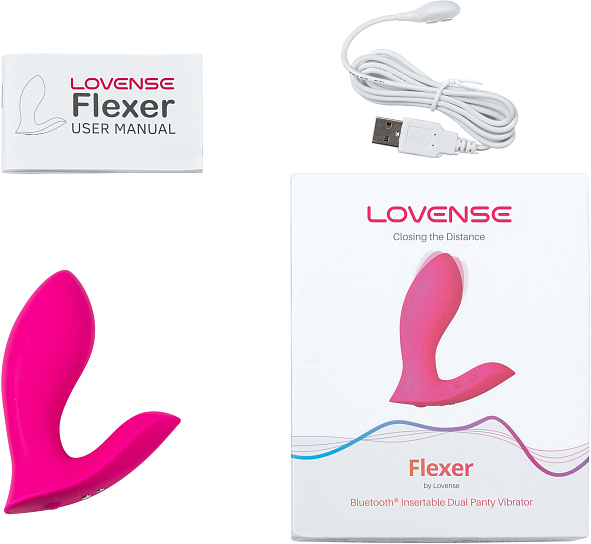 Вибратор для двойной стимуляции Lovense Flexer