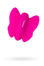 Силиконовый клиторальный стимулятор-бабочка Nalone Madam, розовый