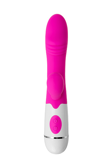 Вибратор с клиторальным стимулятором Nixy из коллекции A-Toys, 23,3 см
