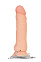 ToyFa RealStick Elite вибратор на присоске телесный 17,5 см