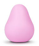 Мастурбатор в форме яйца с рельефом Gvibe Gegg, розовый