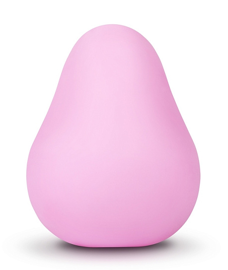 Мастурбатор в форме яйца с рельефом Gvibe Gegg, розовый