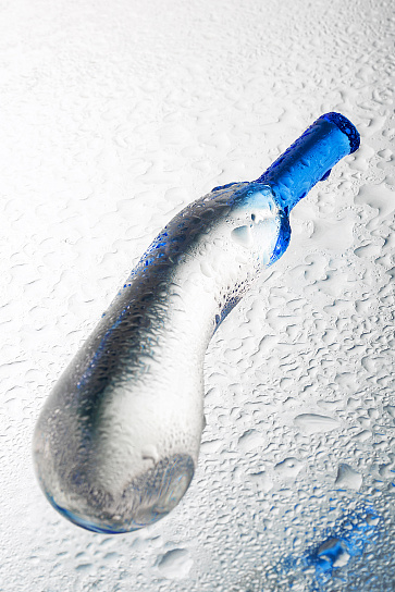 Нереалистичный фаллоимитатор Sexus Glass 14,5 см