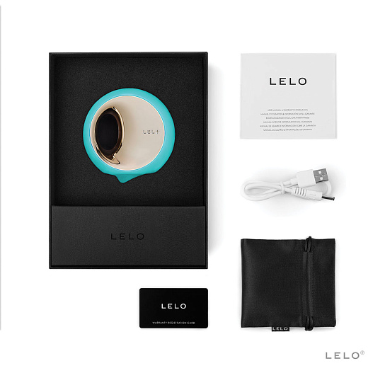 Оросимулятор для женщин Lelo Ora 3, бирюзовый
