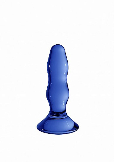 Стимулятор анальный Pleaser из стекла, ручной работы