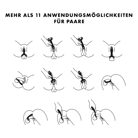 Многофункциональный вибратор Satisfyer Endless Fun ( Multifun 3), синий