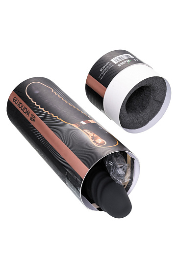 Мощный рельефный вибратор Waname D-Splash Hurricane, 22.5 см