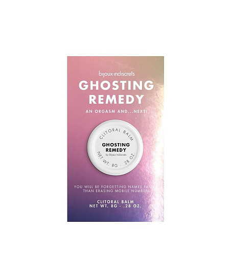 Бальзам для клитора GHOSTING REMEDY с ароматом ветивера, 8 гр
