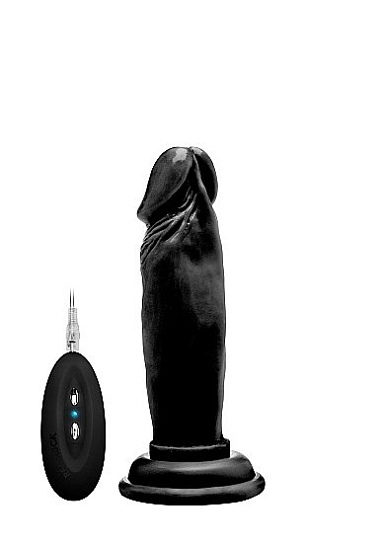 Реалистичный вибратор REALISTIC COCK 8, 13 см, черный