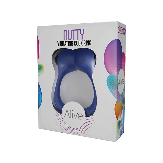 Эрекционное виброкольцо Adrien Lastic Nutty