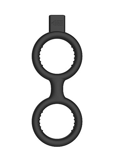 Кольцо с электростимуляцией Cock Ring&Ballstrap