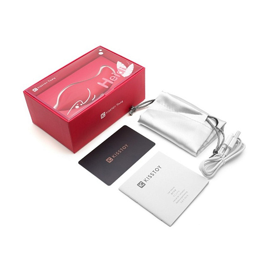 Мини-вибратор для клитора KisToy Heidi, фиолетовый