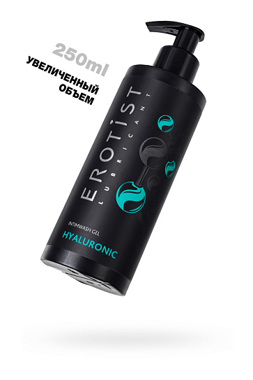 Гиалуроновый гель для интимной гигиены Erotist Hyaluronic, 250 мл