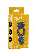 Эрекционное кольцо Rings Ringer, черное