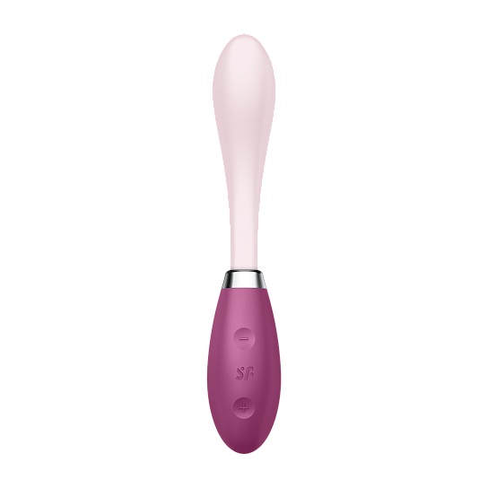 Гибкий вибратор для точки G Satisfyer G-Spot Flex 3, красно-розовый