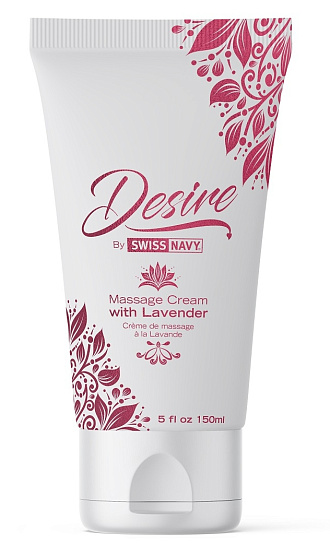 Массажный крем с лавандой Swiss Navy Desire Massage Cream, 150 мл