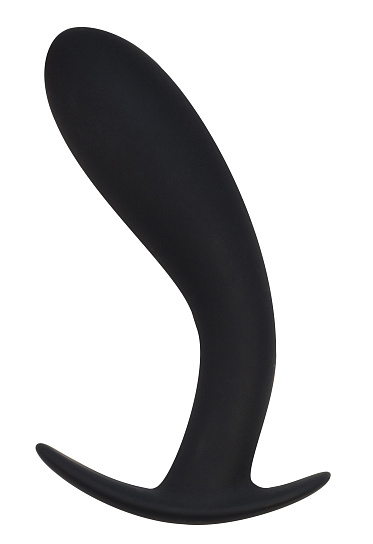 Анальная пробка Strong Force Anal Plug Grey, черная