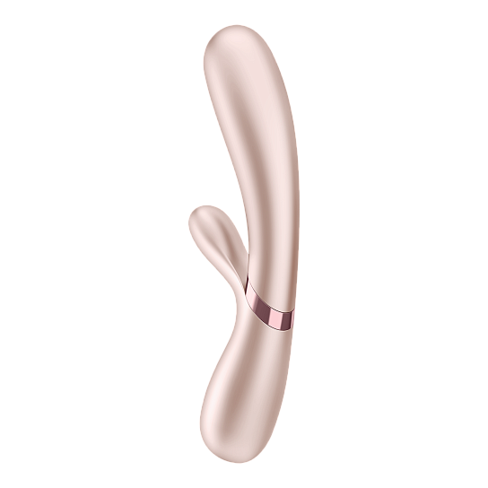 Вибратор-кролик с подогревом Satisfyer Hot Lover, бежевый