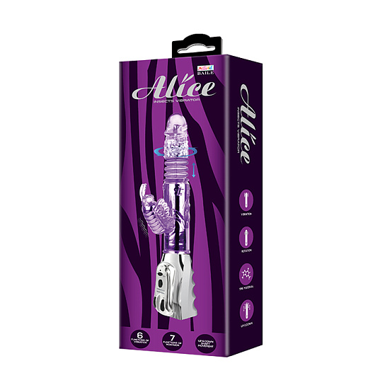 Вибромассажер-ротатор Baile Alice, 14 см