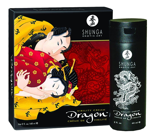 Гель смазка с продлевающим эффектом Shunga Дракон, 60 мл