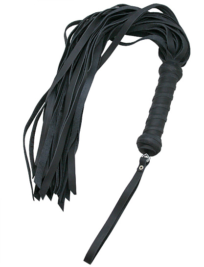 Флогер-хвост 35 полос, черный