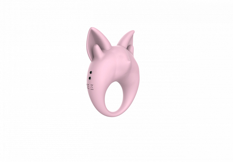 Эрекционное кольцо с вибрацией Lola Games MiMi Animals Kitten Kiki, нежно-розовое Эрекционное кольцо с вибрацией Lola Games MiMi Animals Kitten Kiki, нежно-розовое