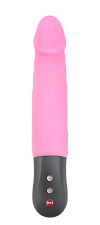 Фаллоимитатор-пульсатор с фрикциями Fun Factory Stronic Real, розовый