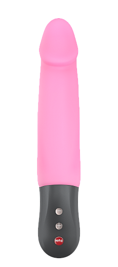 Фаллоимитатор-пульсатор с фрикциями Fun Factory Stronic Real, розовый