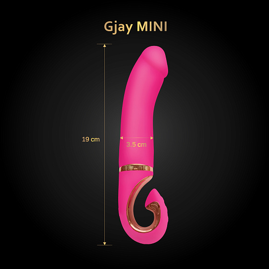 Уменьшенный вибратор Gvibe Gjay Mini, 19 см