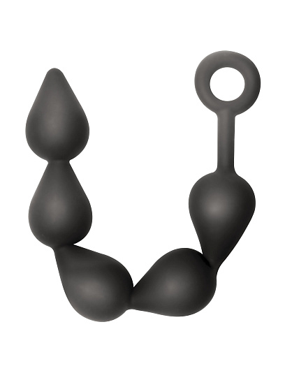 Анальные бусы Anal Super Beads с кольцом Lola Toys