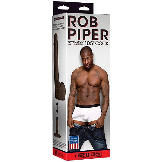 Фаллоимитатор на присоске Rob Piper ULTRASKYN™ 10.5 Cock, 27 см