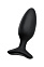 Анальная пробка Lovense Hush 2 (M), черная, 13,5 см