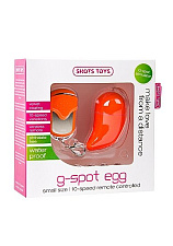 Вибро-яйцо G-SPOT EGG, оранжевое