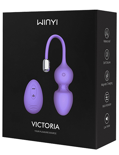 Вагинальные шарики с вибрацией Winyi Victoria