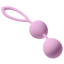 Нежные вагинальные шарики GEISHA KISS, розовые