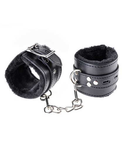 Наручи на цепочке с мехом Cumfy Cuffs