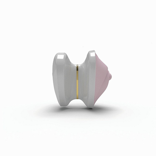 Компактный вибромассажер Mystim Heart's Desire, розовый