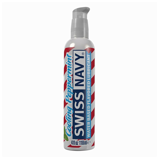 Съедобная смазка для секса Swiss Navy Cooling Peppermint, 118 мл