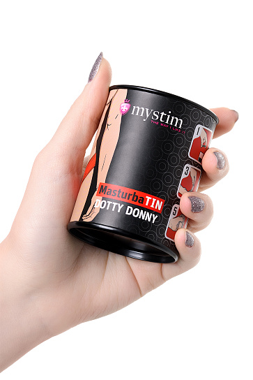 Мастурбатор Dotty Donny с рельефом в форме точек