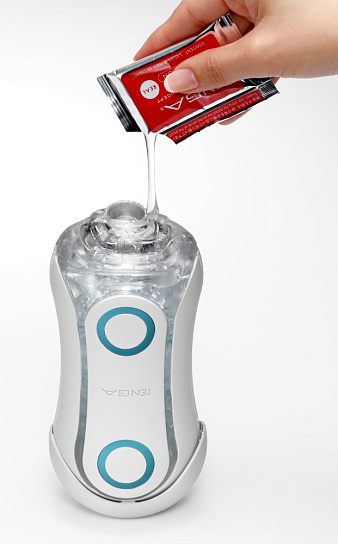 Мега-мастурбатор Flip ORB, синий