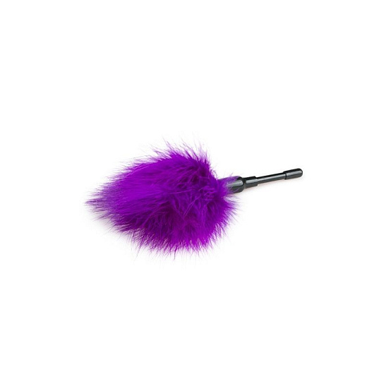 Маленькая щекоталка Easytoys small tickler, фиолетовая Маленькая щекоталка Easytoys small tickler, фиолетовая