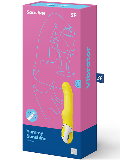 Женский вагинальный вибратор Satisfyer для точки G - Vibes Yummy Sunshine