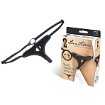 Плюшевые трусики с декоративным кольцом Black Velvet Bikini